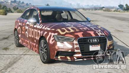 Audi A3 Sedan Roast Coffee для GTA 5