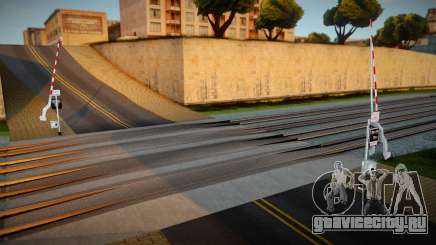 Railroad Crossing Mod Slovakia v8 для GTA San Andreas