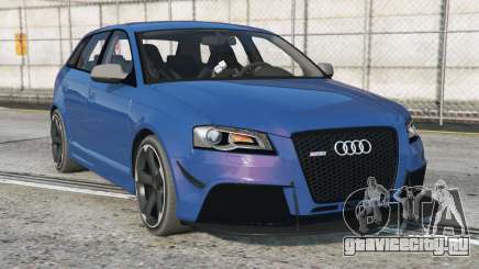 Audi RS 3 Sportback (8PA) Bahama Blue [Replace] для GTA 5