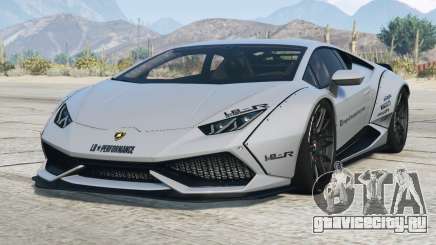 Lamborghini Huracan LP 610-4 Liberty Walk (LB724) Tower Gray [Replace] для GTA 5