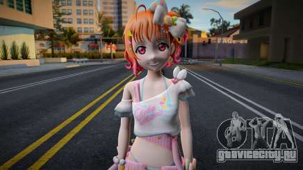 Chika Love Live Recolor 2 для GTA San Andreas