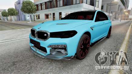 BMW M5 CS (F90) Dark Turquoise для GTA San Andreas