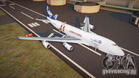 Boeing 747-400ERF AeroPeru для GTA San Andreas