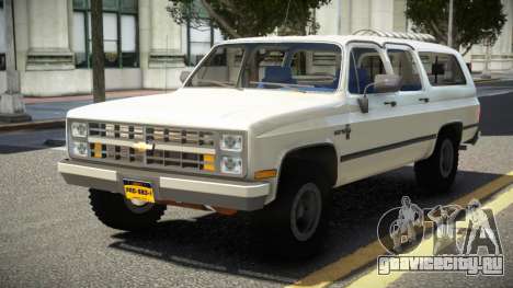 Chevrolet Suburban 80th для GTA 4