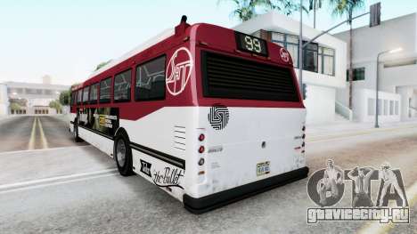 Brute Bus для GTA San Andreas
