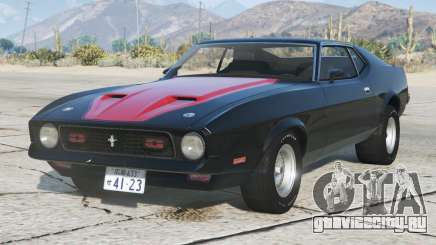 Ford Mustang Eerie Black для GTA 5