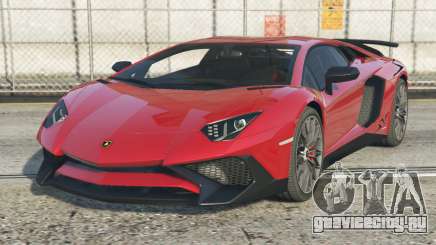 Lamborghini Aventador Imperial Red для GTA 5